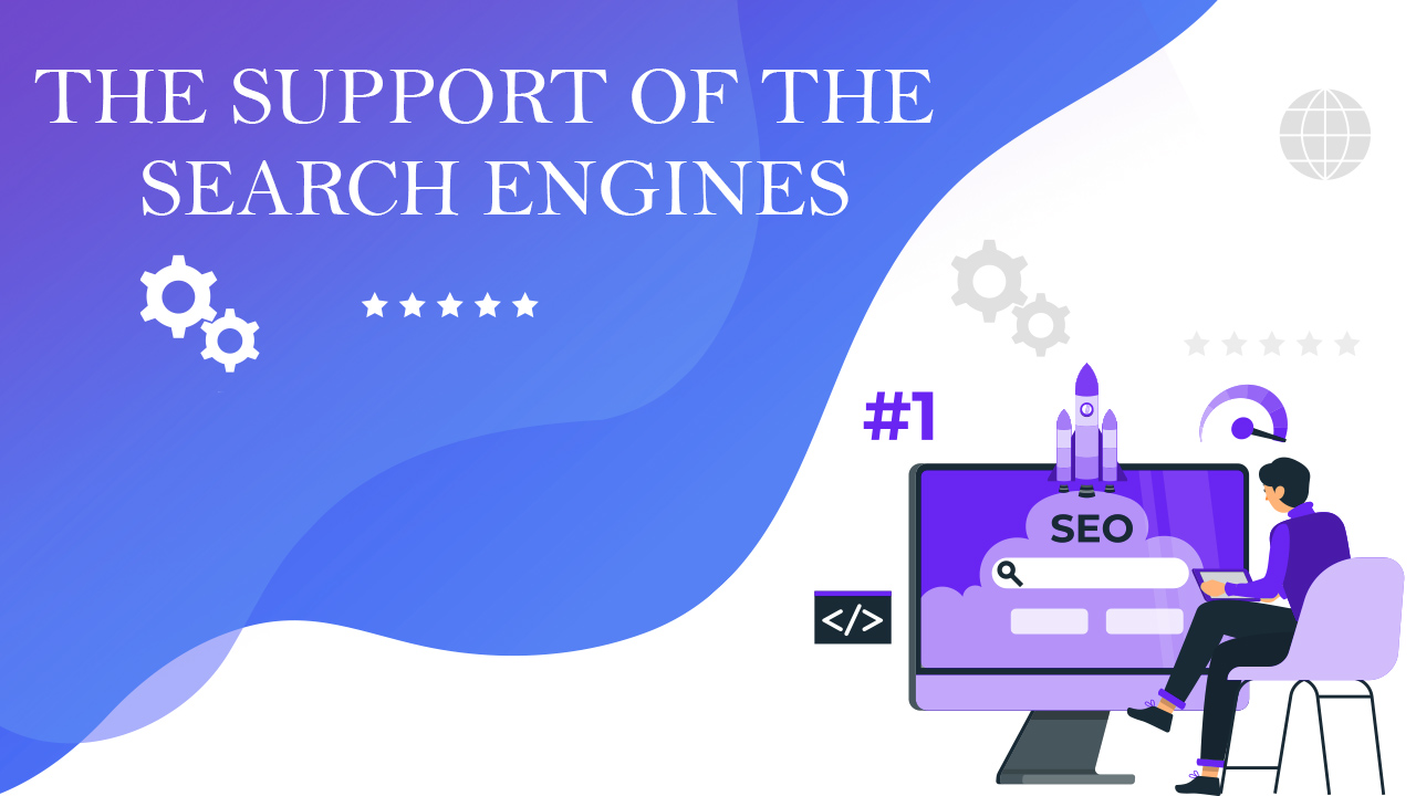 Ther support of the search engine