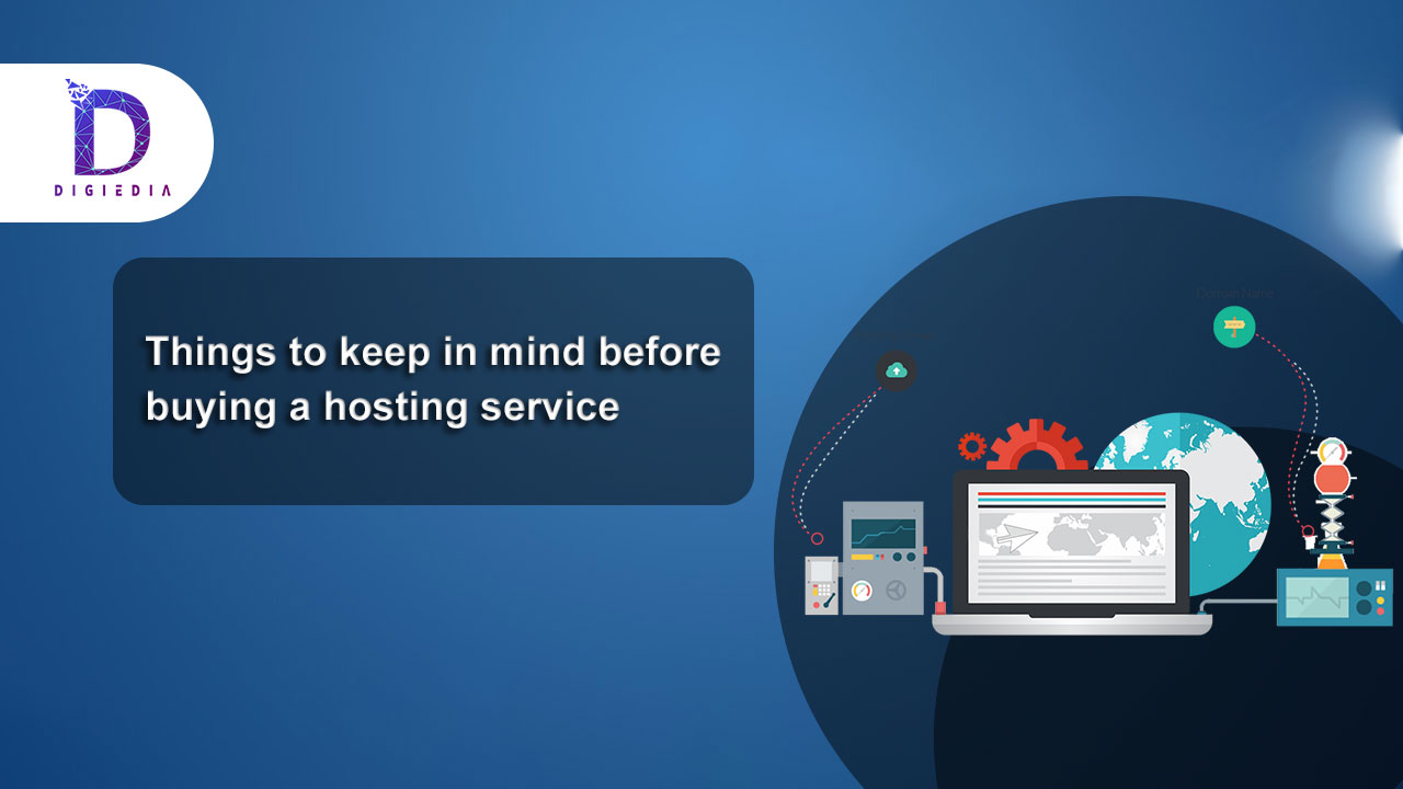 buying a hosting service