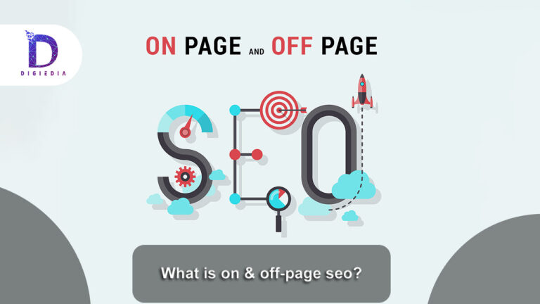 on & off-page SEO