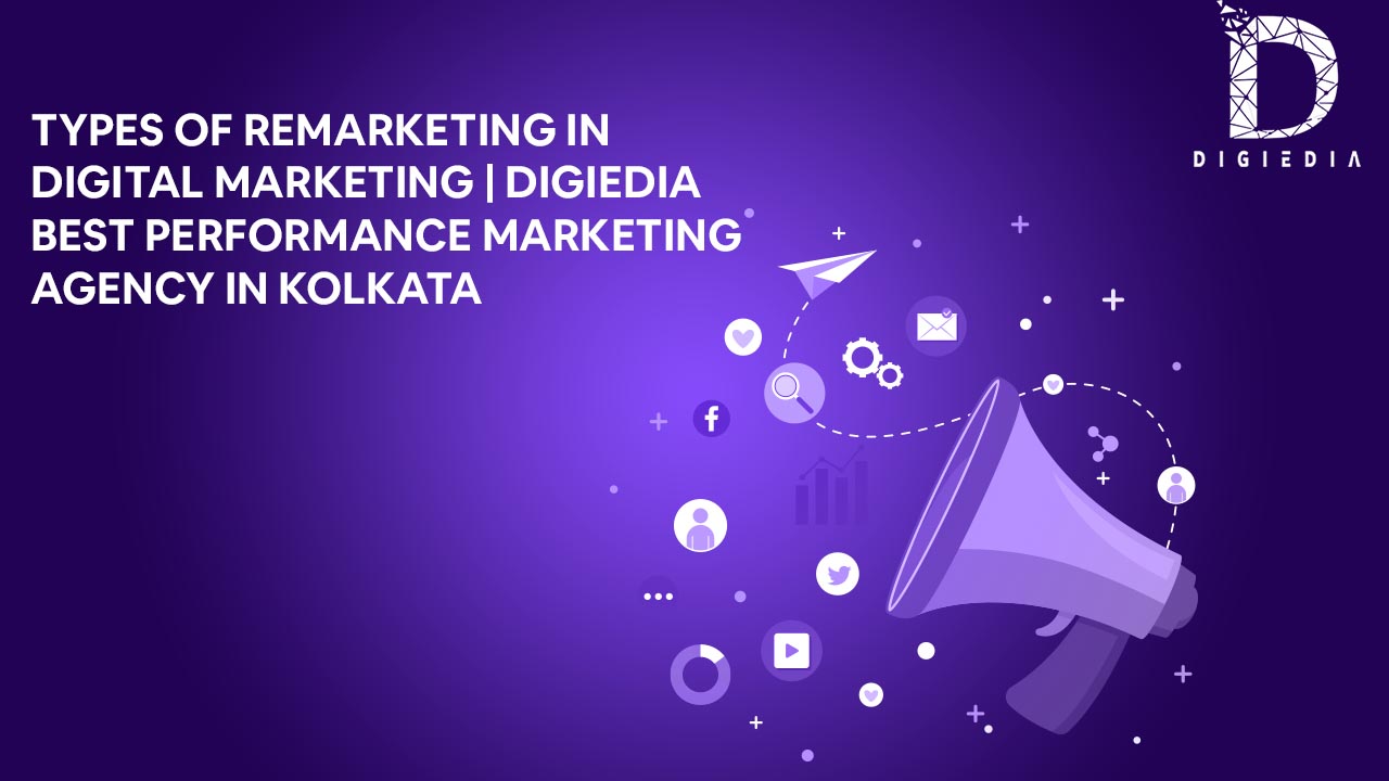 Types of Remarketing in Digital Marketing _ Digiedia Best Performance Marketing Agency in Kolkata